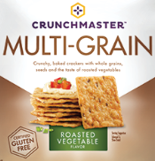 12/4.0 OZ MULTI-GRAIN CRACKERS GARDEN VEGETABLE product image